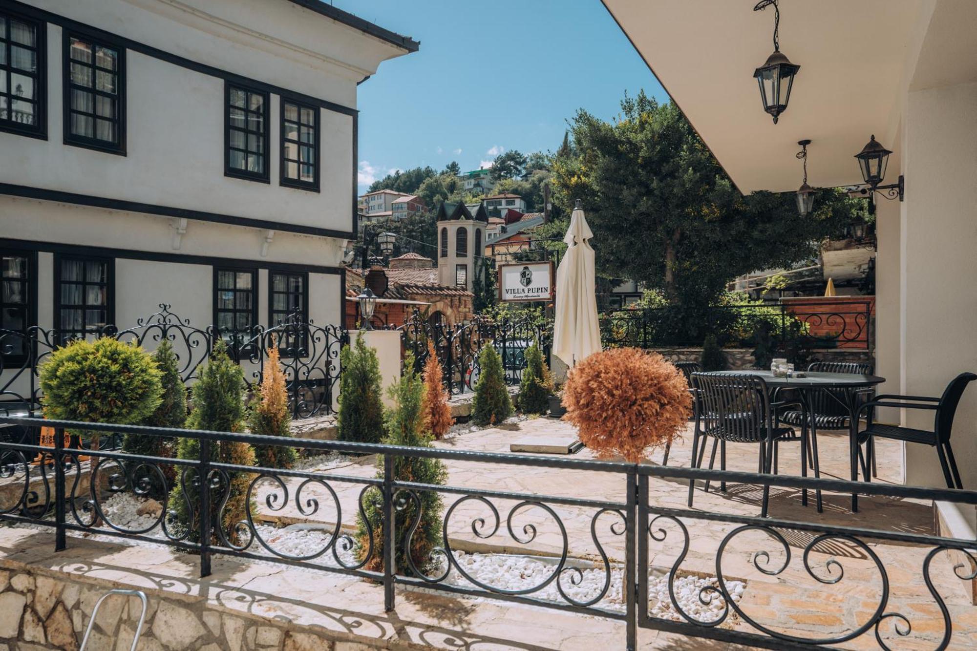 Villa Pupin Saraiste Ohrid Eksteriør billede